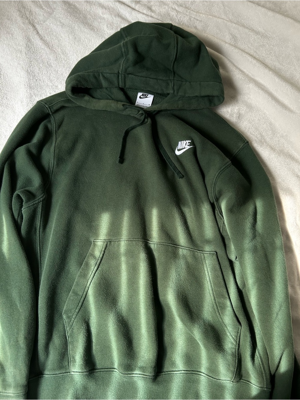 Nike Men’s Dark Green Pullover Hoodie